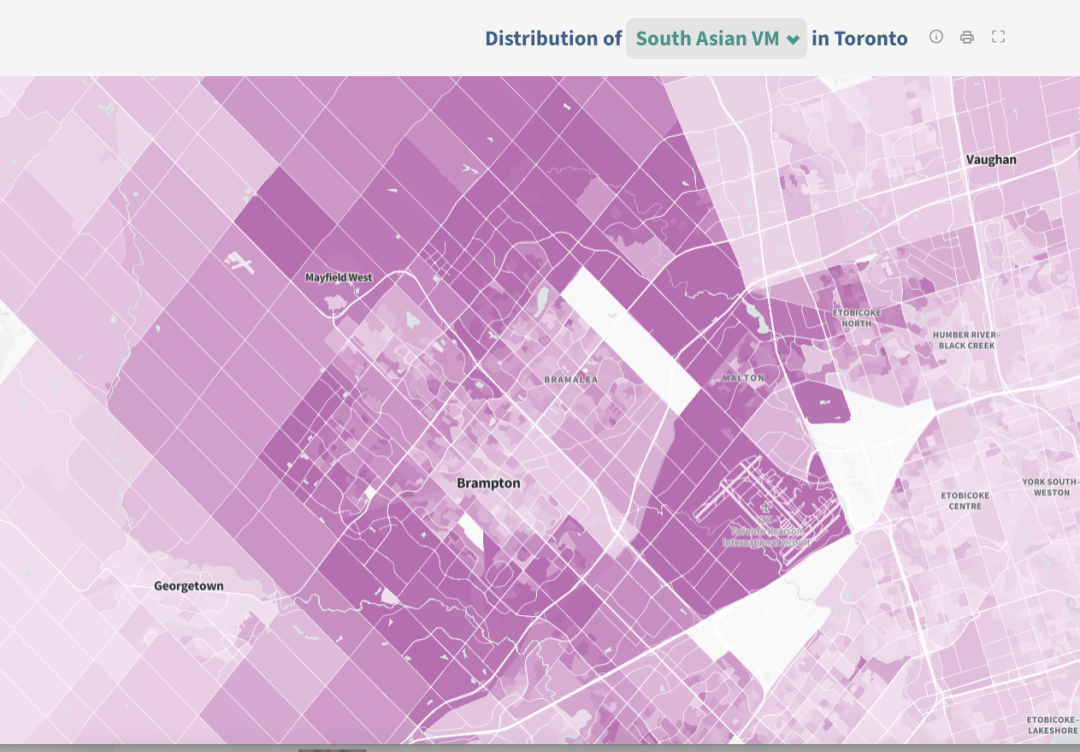 加拿大移民分布图出炉：多伦多到处是印度区，华人新移民买房比例高，学历高