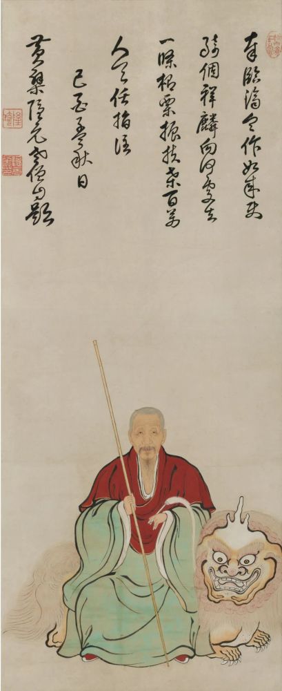 #黄檗廿九代 璞巌衍曜 和尚 筆『心平時世界平之一行』黄檗宗（萬福寺） 掛軸 这位东渡日本的高僧，不但被封为国师，书法也是一绝…… - 综合新闻